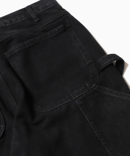 90s Dickies ペインターパンツ ブラックデニム フェード グランジ Dickies - 90sンテージ USA製 Dickiesディッキーズ ペインター