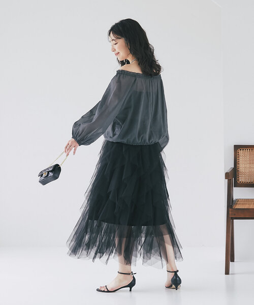La boutique Bonbon（ラブティックボンボン） シャツ ブラウス シアー