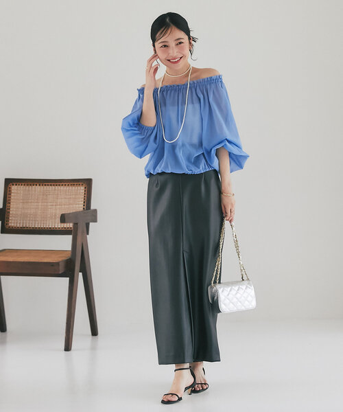 La boutique Bonbon（ラブティックボンボン） シャツ ブラウス シアー 