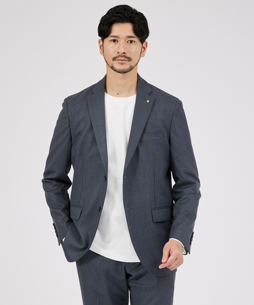 セットアップ 「セットアップ対応/FLEX JACKET」T/R ポンチ ニードルパンチ ジャケット メンズ レディース