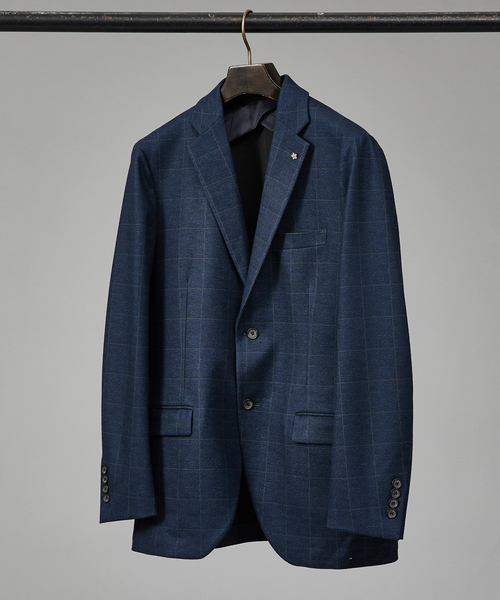 セットアップ 「セットアップ対応/FLEX JACKET」T/R ポンチ ニードルパンチ ジャケット メンズ レディース_3