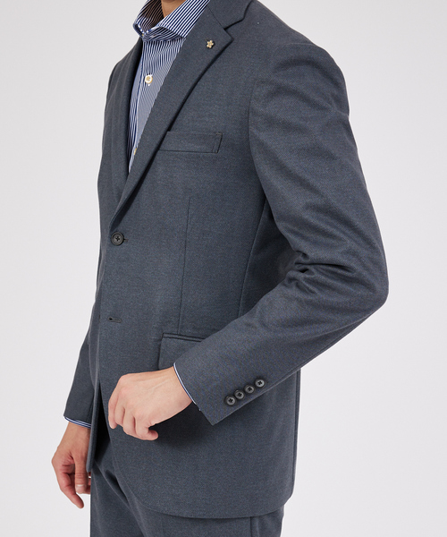 セットアップ 「セットアップ対応/FLEX JACKET」T/R ポンチ ニードルパンチ ジャケット メンズ レディース_8