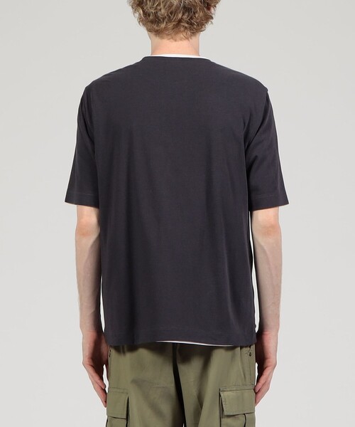 TOMORROWLAND tシャツ ストレッチ天竺 レイヤードTシャツ メンズ