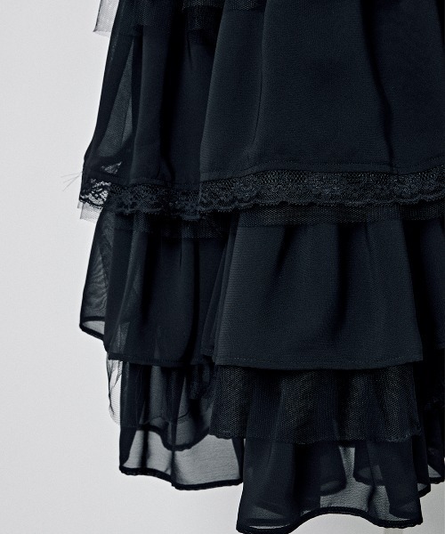 DimMoire×AVENCHUMU ワンピース　Black AVENCHUMU×DimMoire】ディムモアール ワンピース ブラック