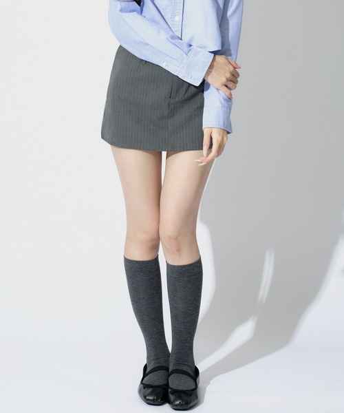 スカート Stripe A Line Skirt / Aラインストライプミニスカート | ALLuRing ChaRm | 02