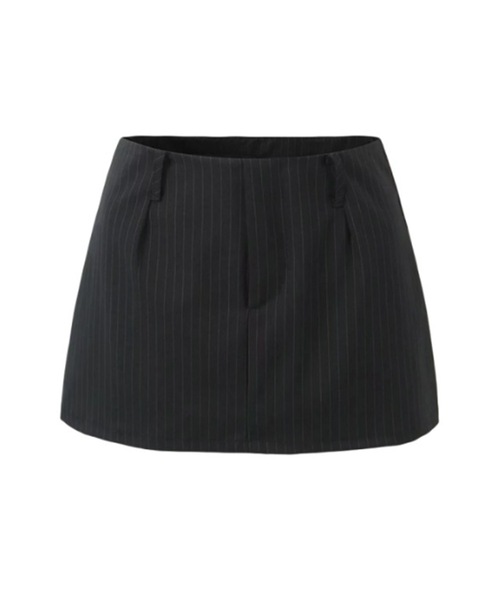 スカート Stripe A Line Skirt / Aラインストライプミニスカート | ALLuRing ChaRm