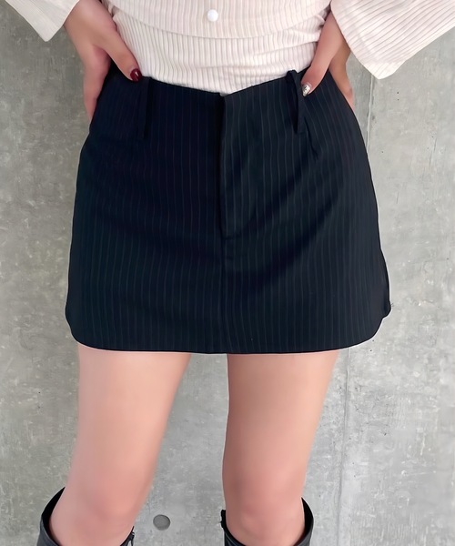スカート Stripe A Line Skirt / Aラインストライプミニスカート | ALLuRing ChaRm | 18