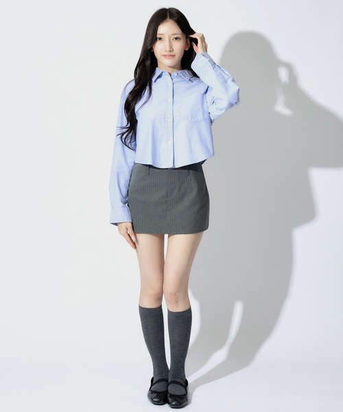 スカート Stripe A Line Skirt / Aラインストライプミニスカート | ALLuRing ChaRm | 17