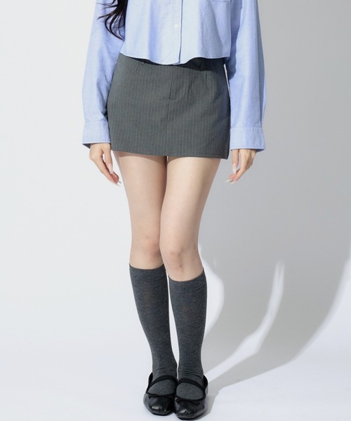スカート Stripe A Line Skirt / Aラインストライプミニスカート | ALLuRing ChaRm | 12