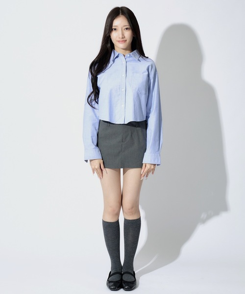 スカート Stripe A Line Skirt / Aラインストライプミニスカート | ALLuRing ChaRm | 14