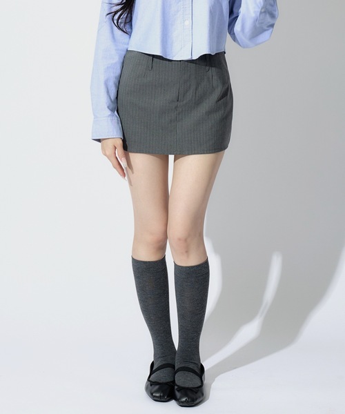 スカート Stripe A Line Skirt / Aラインストライプミニスカート | ALLuRing ChaRm | 11