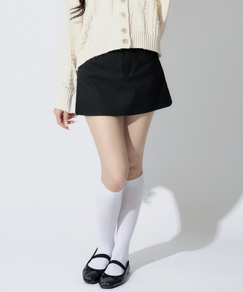 スカート Stripe A Line Skirt / Aラインストライプミニスカート | ALLuRing ChaRm | 05