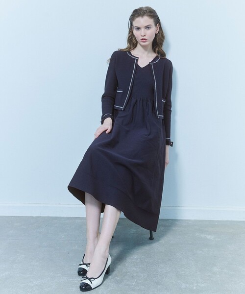 TOCCA（トッカ） ワンピース ROSY FUTURE ニットドレス : ZOZOTOWN