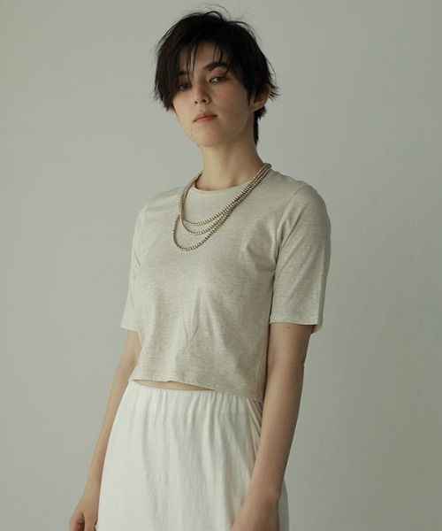 「ETRE TOKYO」 半袖Tシャツ FREE ホワイト レディース ETRE TOKYO 「ETRE TOKYO」 半袖Tシャツ FREE ホワイト