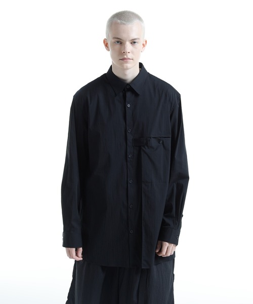Y-3 シャツ M PLEAT PKT SHI メンズ : ZOZOTOWN Yahoo!店 - 通販