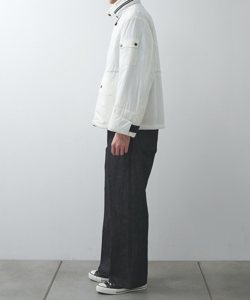 TOTさま　専用！！ダウンジャケット　ナイロンジャケット　薄手　白　メンズL ラコステ LACOSTE ピケダウンジャケット （ホワイト） -アウトレット