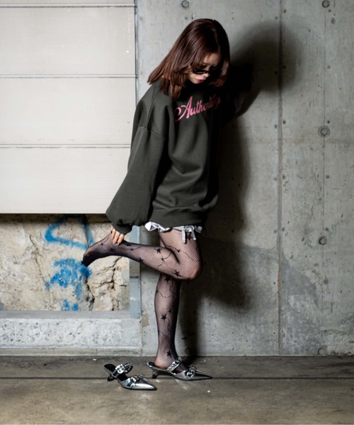 sedacle girl トレーナー スウェット 裏起毛ワンショルダープル