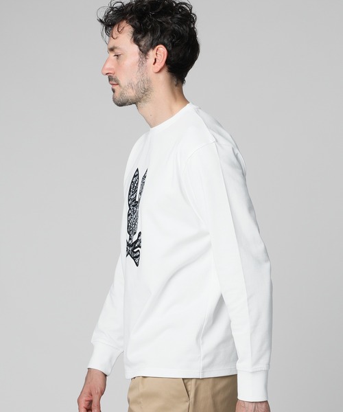 Psycho Bunny（サイコバニー） tシャツ ロゴステッカーデザイン ロング