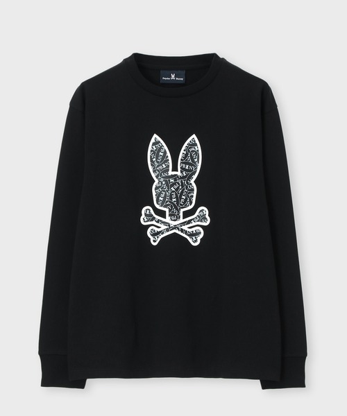 Psycho Bunny（サイコバニー） tシャツ ロゴステッカーデザイン ロング