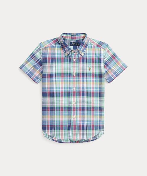 Ralph Lauren チェック柄シャツ サイズ2 Polo Ralph Lauren/L/S Oxford Check Shirt（ラルフローレン