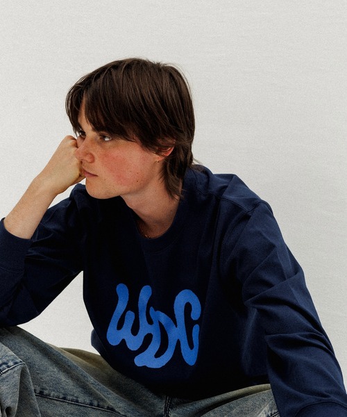 M TO R tシャツ 「WDC x M」LOGO LONGSLEEVE TEE レディース
