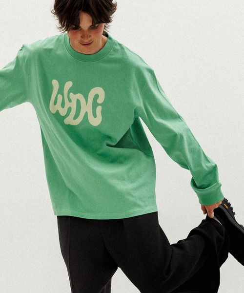 M TO R tシャツ 「WDC x M」LOGO LONGSLEEVE TEE レディース
