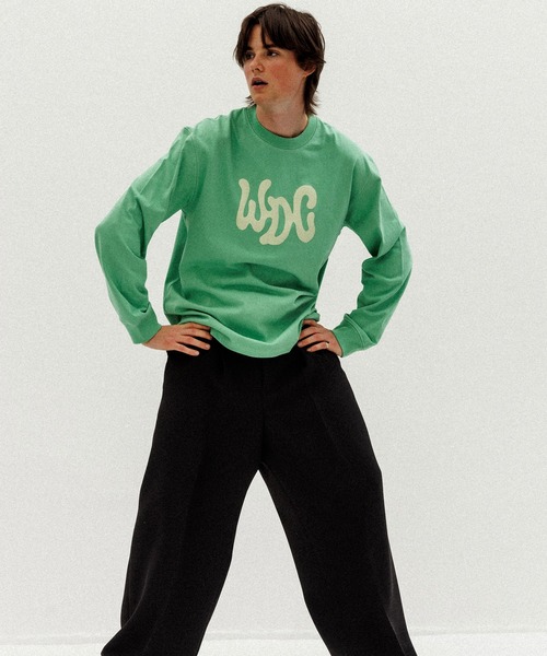 M TO R tシャツ 「WDC x M」LOGO LONGSLEEVE TEE レディース