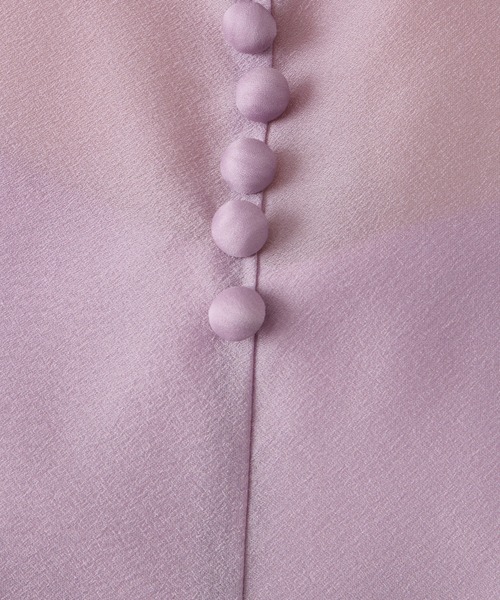 AIMER（エメ） ドレス ボリュームスリーブフレアシフォンパーティー