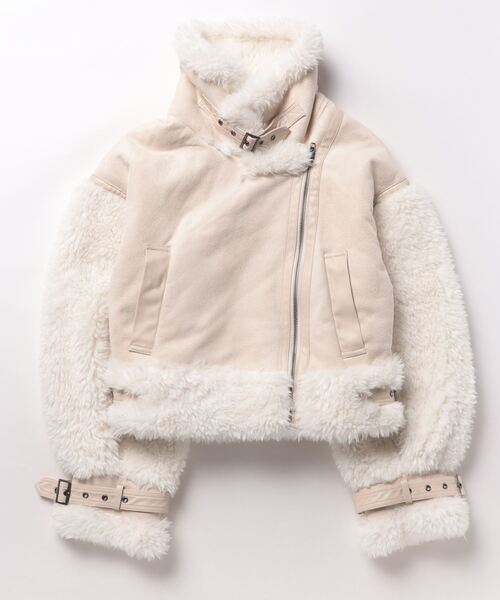 MURUA（ムルーア） ライダースジャケット FREE ブラック レディース