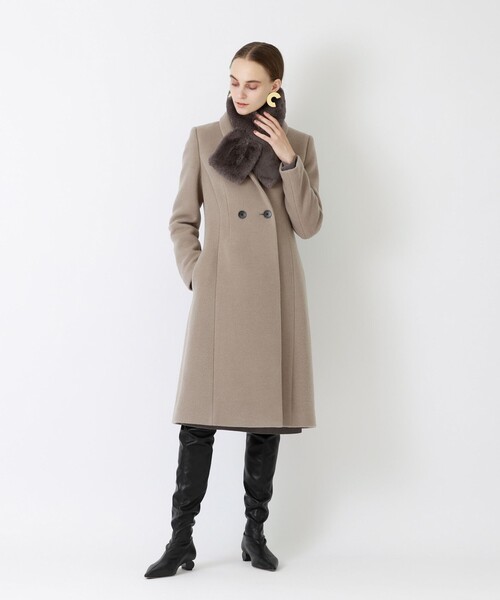 エポカ　ダウンコート　40サイズ 新品　ブラウン EPOCA（エポカ） コート 40 ブラウン系その他2 レディース : ZOZOTOWN