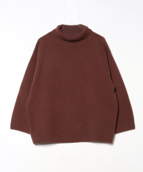 plage（プラージュ） タートルネックニット - ブラウン レディース
