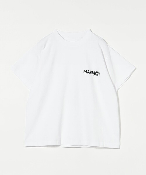 tシャツ 「MARMOT CAPITAL」SATELLITE プリント Tシャツ レディース