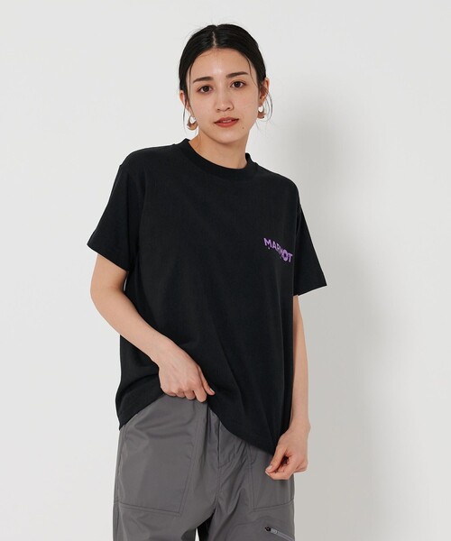 tシャツ 「MARMOT CAPITAL」SATELLITE プリント Tシャツ レディース MARMOT CAPITAL tシャツ 「MARMOT CAPITAL」SATELLITE プリント