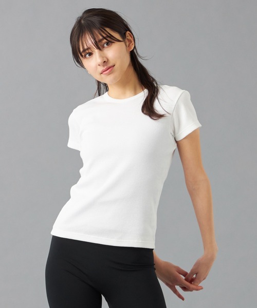 tシャツ LoveCotton リブTシャツ レディース