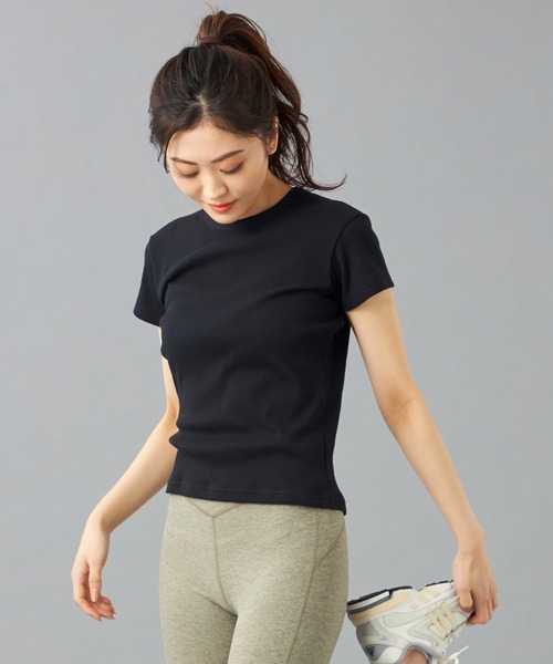 tシャツ LoveCotton リブTシャツ レディース Chacott tシャツ LoveCotton リブTシャツ レディース : ZOZOTOWN