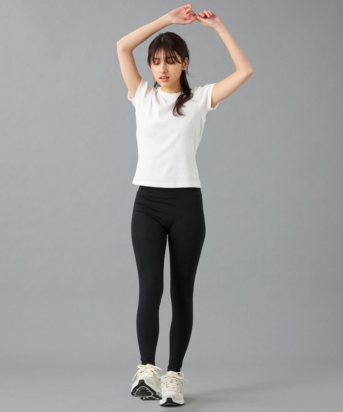 Chacott tシャツ LoveCotton リブTシャツ レディース : ZOZOTOWN