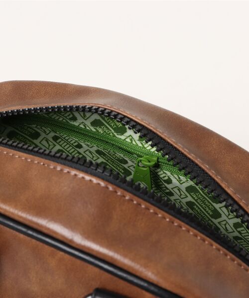 【極美品】プーマ　アーカイブ ミニ グリップ バッグ　ボストン　ブラウン PUMA（プーマ） ボストンバッグ ユニセックス アーカイブ ミニ