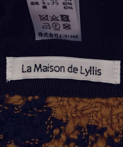 「La Maison de Lyllis」 ハット FREE ブラウン系その他 レディース_画像6