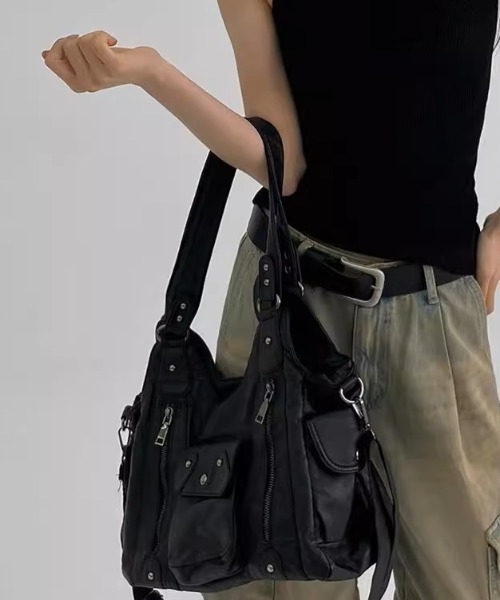 ショルダーバッグ A'GEM/9 × .kom 「.KOM/ドットケーオーエム」A4対応のレザー2WAY ショルダーバッグ メンズ レディースの画像