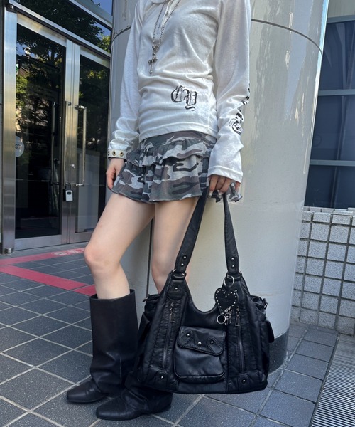 ショルダーバッグ A'GEM/9 × .kom 「.KOM/ドットケーオーエム」A4対応のレザー2WAY ショルダーバッグ メンズ レディースの画像