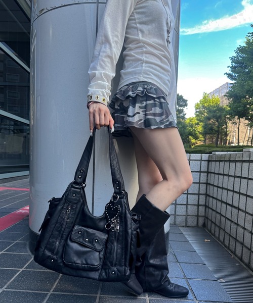 ショルダーバッグ A'GEM/9 × .kom 「.KOM/ドットケーオーエム」A4対応のレザー2WAY ショルダーバッグ メンズ レディースの画像
