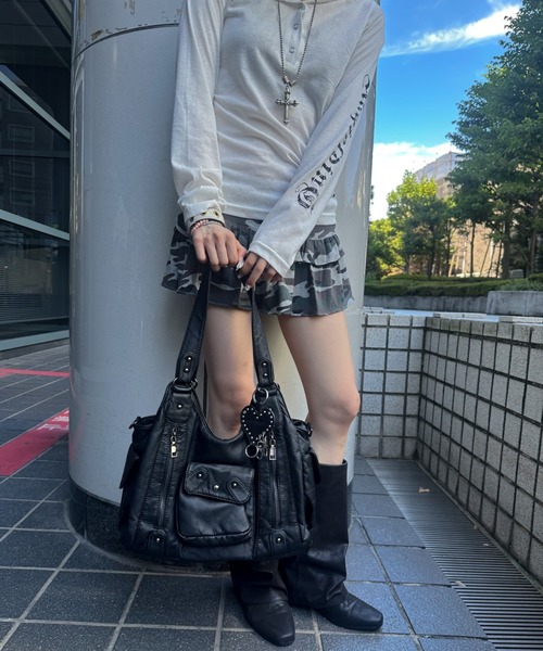 ショルダーバッグ A'GEM/9 × .kom 「.KOM/ドットケーオーエム」A4対応のレザー2WAY ショルダーバッグ メンズ レディースの画像