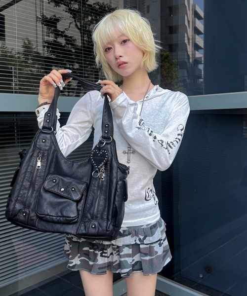 ショルダーバッグ A'GEM/9 × .kom 「.KOM/ドットケーオーエム」A4対応のレザー2WAY ショルダーバッグ メンズ レディースの画像