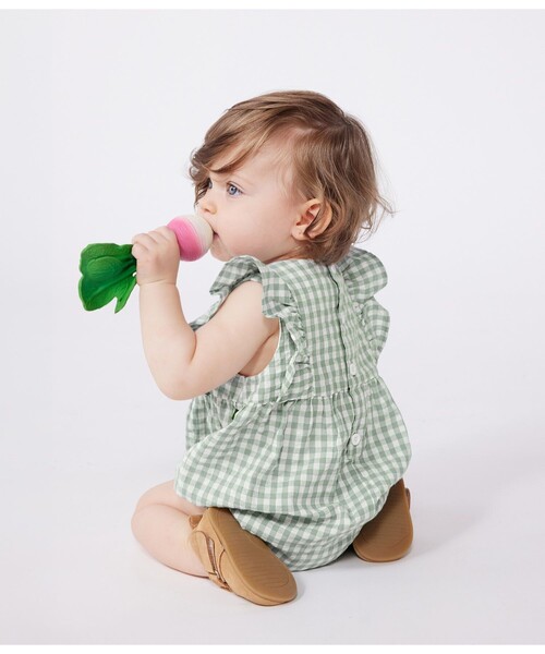 PETIT BATEAU（プチバトー） ベビー服 ロンパース ショートロンパース 