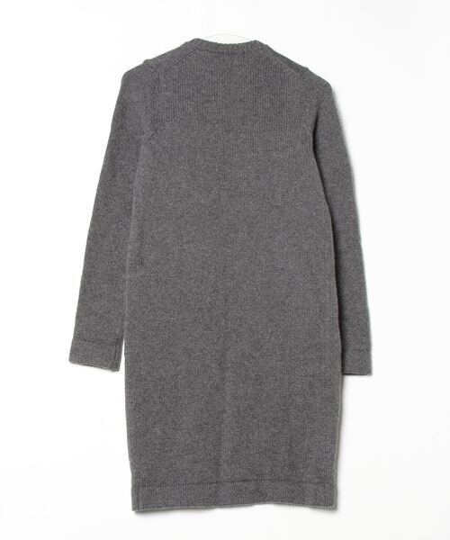 「n100」 ニットカーディガン - グレー レディース_画像2