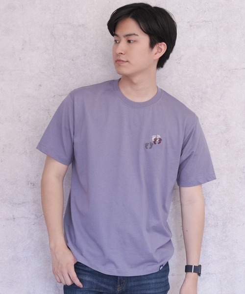 HANGTEN tシャツ 「HANGTEN/ハンテン」天竺モチーフワンポイント