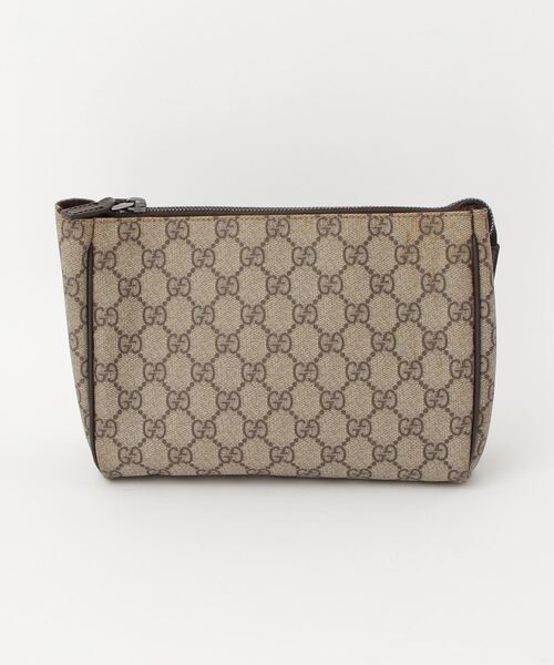 GUCCI ベージュ クラッチバッグ GUCCI 「GUCCI」 クラッチバッグ - ベージュ レディース