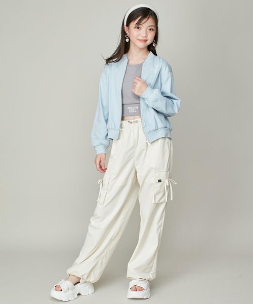 JENNI love ブルゾン アウター 「コットン100％」配色ししゅう