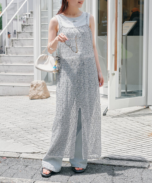 Kastane ワンピース 「WEB限定/前後2WAY/リバーシブル」レース