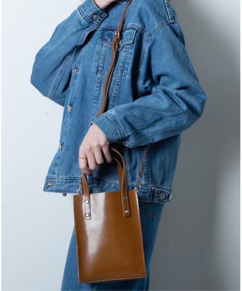 ショルダーバッグ バッグ 2Way Kleine バッファローレザー レディース